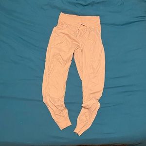 Tan lulu joggers